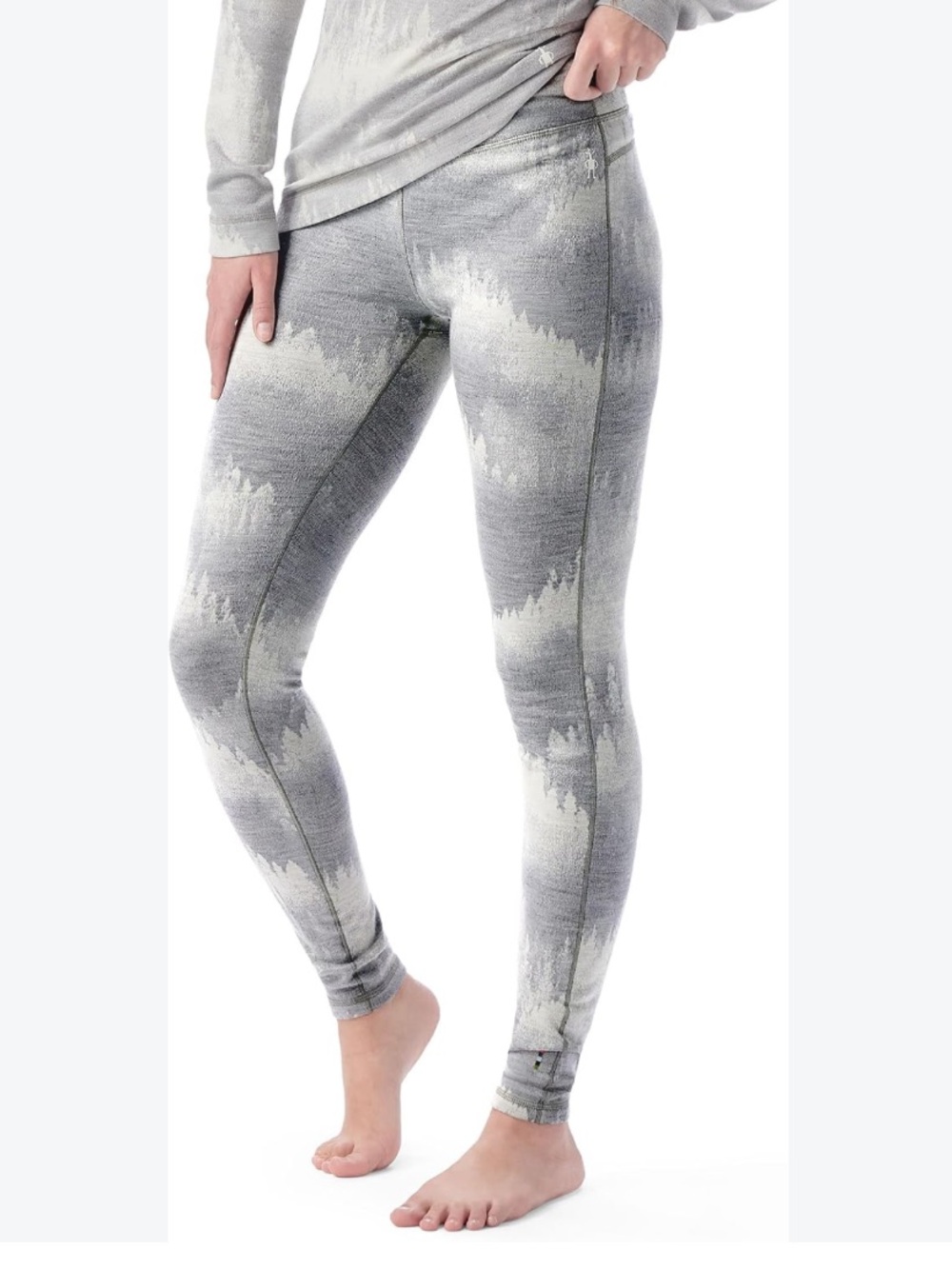 NWT Smartwool thermal bottoms merino wool leggings base layer size XL pines